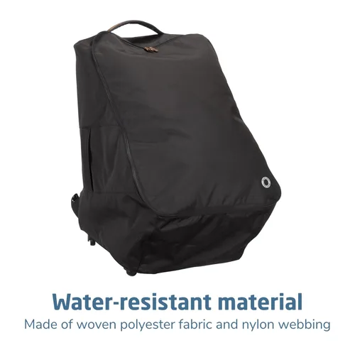 Vista 7 de Maxi-Cosi Paquete de viaje para silla de coche con ruedas, Negro
