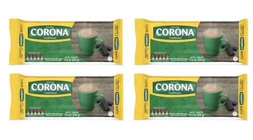 Vista 5 de Corona, Clavo de chocolate con canela, tabletas, 17.6 onzas por paquete, paquete de 3.