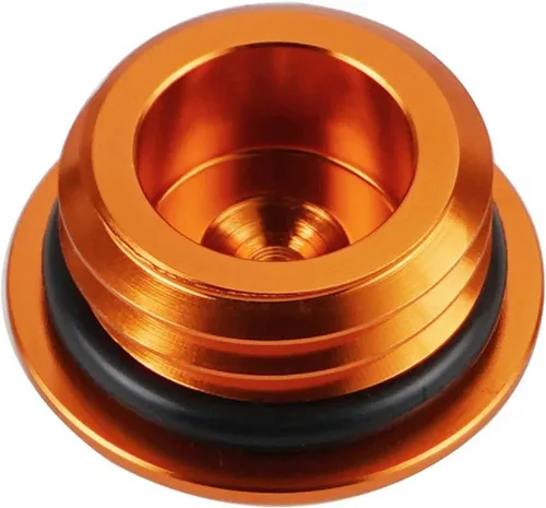 Vista 3 de Rippin Moto Tapón de llenado de aceite de motor naranja para KTM y Husqvarna 125 250 350 450 501 530 570 XC/XCF/XCW/XCF-W/XCW TPI SX/SXF/SXF
