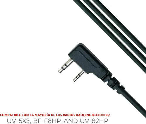 Vista 5 de BTECH PC03 FTDI Cable de programación USB universal Plug & Play para radios BTECH, Baofeng, Kenwood - Compatible con UV-5R, BF-F8HP, GMRS-V2