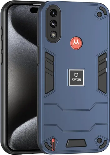 Vista 332 de Funda compatible con Redmi A1, compatible con Redmi A2 2 en 1 [PC dura + TPU], funda de teléfono negra