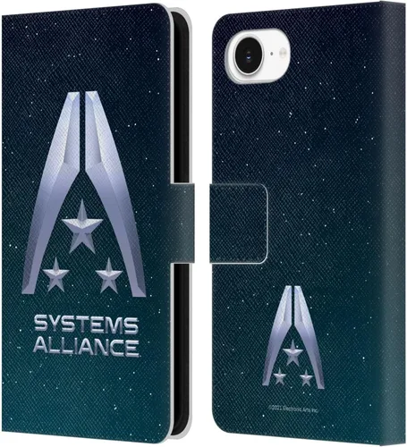 Vista 93 de Head Case Designs Funda de piel con licencia oficial de EA Bioware Mass Effect Cerberus Logo Graphics tipo cartera compatible con Apple iPhone 11