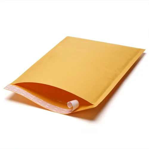 Vista 7 de The Boxery Sobres de burbujas de papel kraft de 4 x 8 pulgadas 500 sobres acolchados incluidos – Bolsas de envío autosellantes – #000