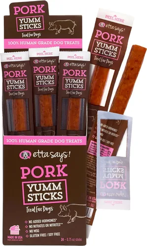 Vista 11 de etta says! Yumm Sticks, paquete variado de golosinas de carne seca
