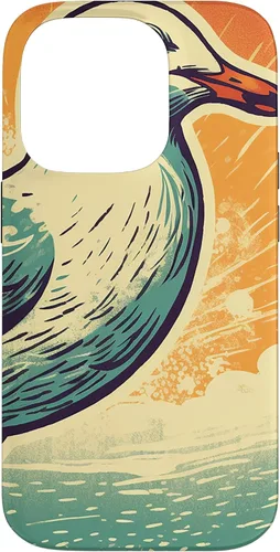 Vista 17 de iPhone 16 Retro Seagull Case
