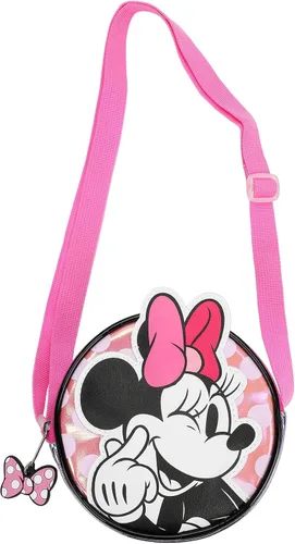 Vista 11 de Bioworld Bolso cruzado de 5.5" con correa ajustable Parche de personaje de princesa Disney