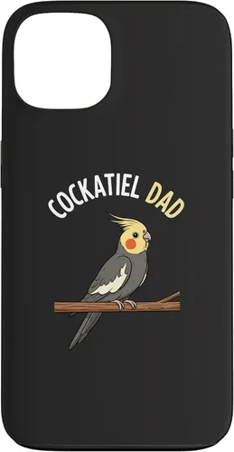 Vista 7 de Bird: Cockatiel Dad, Proud Parrot Parent Vibe Case for iPhone 16