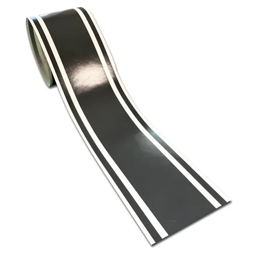 Vista 8 de Calcomanía de vinilo de rayas de carreras de 4 x 72 pulgadas para automóvil (3M dorado metálico)