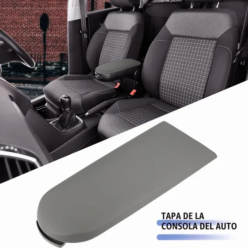 Vista 2 de X AUTOHAUX - Funda para reposabrazos de consola central para VW Jetta Golf Passat, color gris
