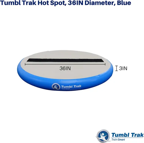 Vista 2 de Tumbl Trak Punto caliente Azul