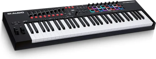 Vista 2 de M-Audio Controlador de teclado MIDI Oxygen Pro 61 + pedal de sostenimiento SP-1