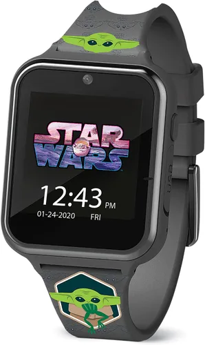 Vista 3 de Collections Etc Reloj inteligente interactivo Baby Yoda de Star Wars Mandalorian, Moderno