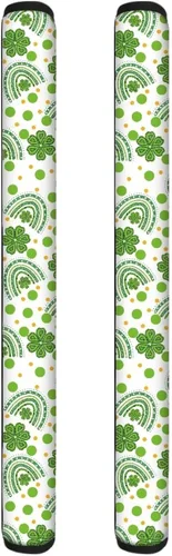 Vista 47 de DISNIMO Juego de 2 fundas para manijas de puerta de refrigerador con diseño floral de mariposa azul, protector de decoración de electrodomésticos
