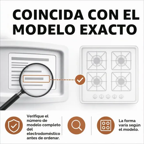 Vista 4 de WFG320M0BB - Protector superior de estufa para estufa de gas Whirlpool, ajuste personalizado, ultrafino, reutilizable, protector contra salpicaduras