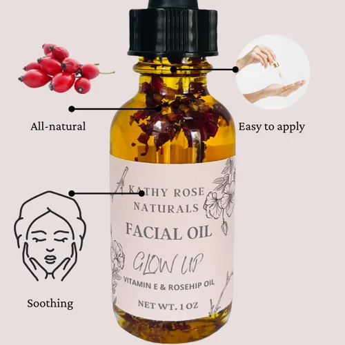 Vista 2 de Aceite nocturno para la cara, hidratación diaria durante la noche, aceite facial para mujeres y hombres, suero nocturno con aceite de rosa mosqueta