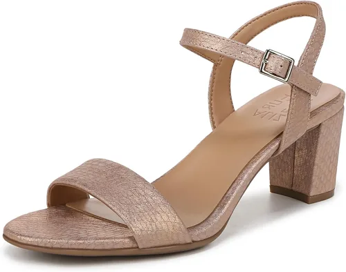 Vista 31 de Naturalizer Sandalias de tacón Bristol para mujer Patente de guepardo con estampado animal