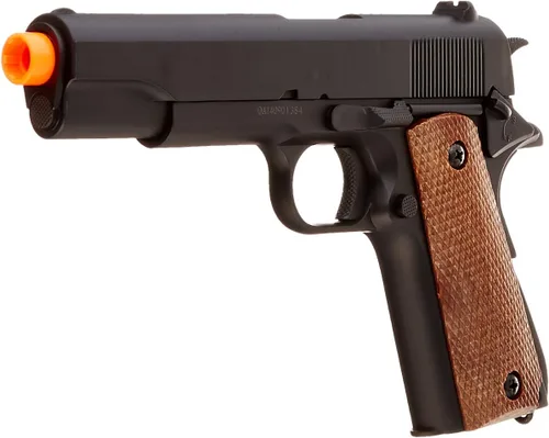 Vista 3 de Pistola de aire comprimido suave de metal y ABS BBTac BT-1911A1, pistola de aire comprimido suave de 250 FPS