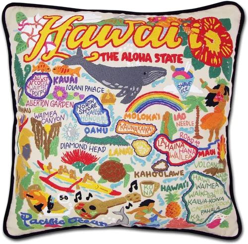 Vista 16 de Catstudio Portland (Oregon) - Almohada decorativa bordada