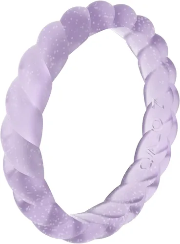 Vista 15 de QALO Anillos de compromiso de goma para mujer, diseñados para exteriores y Pack A: Treelined