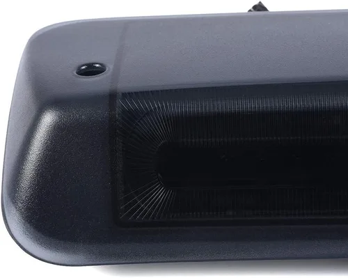 Vista 8 de PIT66 3ª luz de freno LED, compatible con Ford F150 2004-2008 Tercera lámpara de freno de freno luz de lente ahumada carcasa negra