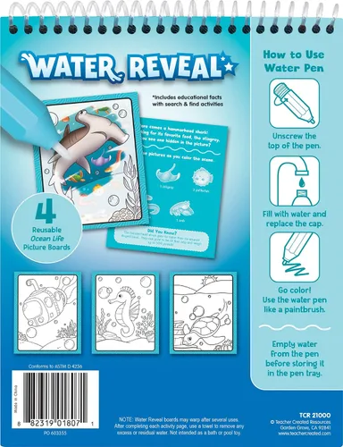 Vista 3 de Teacher Created Resources Revelación del agua de la vida oceánica (TCR21000)