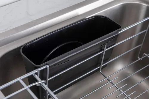 Vista 3 de Premium Racks Escurridor extensible para platos sobre el fregadero, acero inoxidable 304, duradero