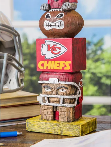 Vista 7 de Team Sports America Totem Tiki Totem Unisex de la NFL, Multicolor
