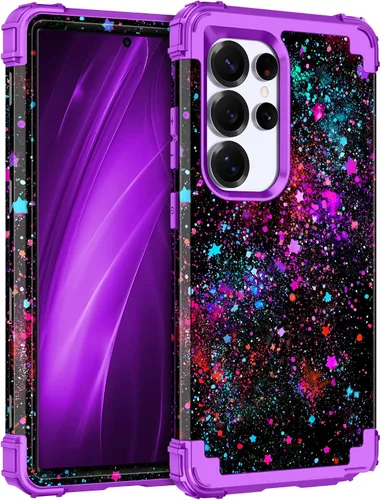 Vista 94 de Casetego Funda para Galaxy A16 5G, Tres Capas de Alta Resistencia Robusta a Prueba de Golpes, Protección Completa Rugosa de PC Duro + Parachoques