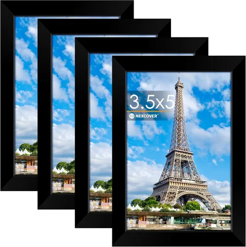 Vista 15 de NEXCOVER Portarretratos de 8.5 x 11 pulgadas, color negro, 10 unidades, marcos de fotos de 8.5 x 11 pulgadas con plexiglás HD inastillable, marcos