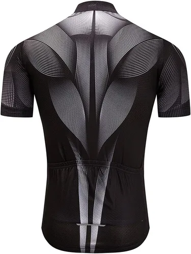 Vista 98 de Weimostar Hombre Ciclismo Jersey Manga Corta Bicicleta Ropa Multicolor Diamante