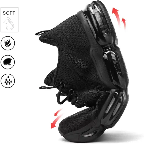 Vista 4 de Zapatillas de correr para hombre con cojín de aire, zapatillas de deporte de moda, informales, tenis, caminar, atléticos, zapatillas para hombre