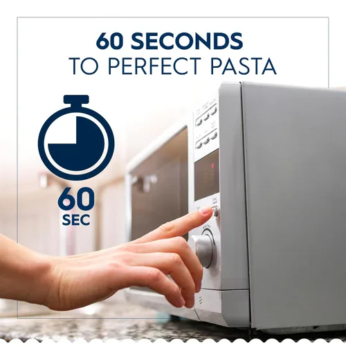 Vista 4 de Barilla Ready Pasta, pasta de macarrones con codos totalmente cocidos, sin OMG y Kosher, 7 onzas (paquete de 7)