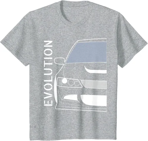 Vista 54 de Camiseta Evo 8 Design Turbo JDM Classic Legends, Negro, S
