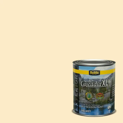 Vista 179 de Rodda Paint CASCADIA XL Pintura e imprimación satinada exterior en uno, cuarto de galón, otoño niño