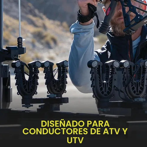 Vista 7 de Portaherramientas, arco, pistola, conductor profesional de la marca ATV Tek, línea FlexGrip, referencia FFG1, Doble