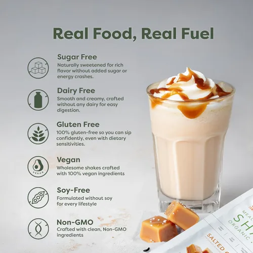 Vista 5 de 310 Nutrition - Batido de origen vegetal en polvo, orgánico y vegano, reemplazo de comidas, sin gluten, lácteos y soja, apto para dieta keto