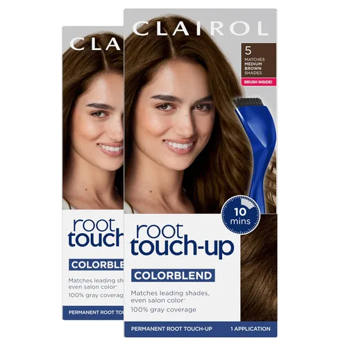 Vista 22 de Clairol Root Touch-Up de Nice'n Easy Tinte Permanente para el Cabello, 10 Rubio Extra Claro, Paquete de 1