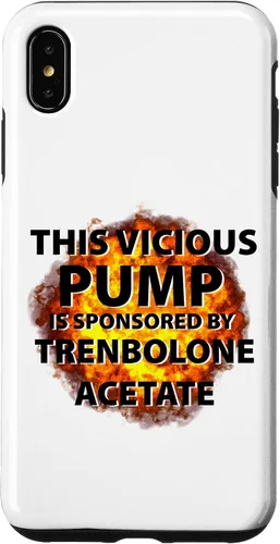 Vista 7 de iPhone 12 mini Funny Vicious Pump Is Sponsored By Tren Trenbolone Acetate Case