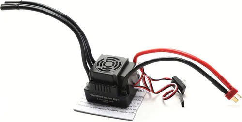 Vista 5 de GoolRC 120A sin escobillas ESC controlador de velocidad electrónico T Plug 5.8V 3A BEC para 1/8 RC coche