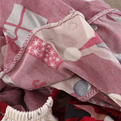 Vista 7 de Mybedsoul Funda de sofá de Navidad con estampado de Papá Noel, lavable, protector de muebles con parte inferior elástica, decoración navideña