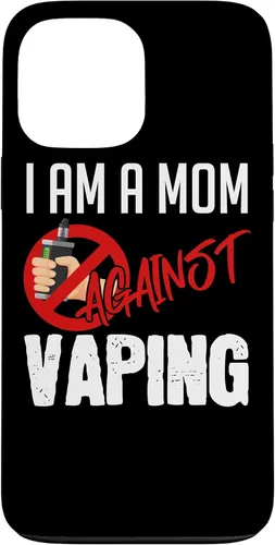 Vista 24 de iPhone 16 I'm A Mom Against Vaping Vaper's Club Vape Case