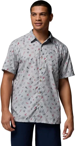 Vista 68 de Columbia - Camisa Super Slack Tide Camp de manga corta para hombre