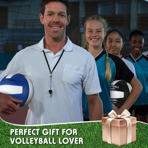 Vista 5 de Libima 24 Pcs Volleyball Official Size 5 Bulk with 4 Pump