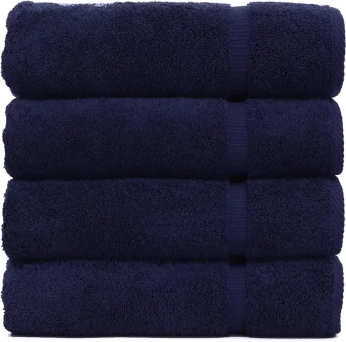 Vista 37 de Colección Luxury Hotel & Spa Altamente Absorbente, Secado Rápido 100% Algodón Turco 700 GSM, Toalla Eco Amigable, para Baño Borde Dobby Toalla