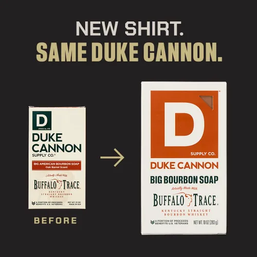 Vista 2 de Duke Cannon Supply Co. Paquete de Jabón en Barra Grande - Jabón para Hombres con Aroma Masculino - Triple Molido - Todos los Tipos de Piel