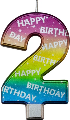 Vista 33 de DERVENTA Vela Grande de Cumpleaños Número 3D Verde Luminoso de 3.7 Pulgadas Celebración de Fiesta Aniversario Decoración Adorno para Pastel 1 Pieza