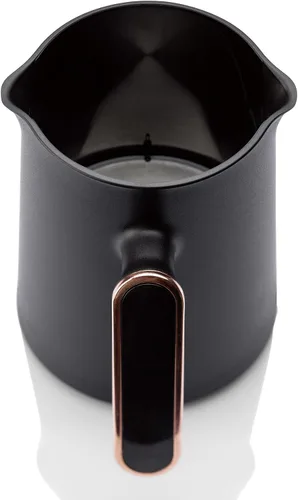 Vista 4 de Arzum Okka Minio - Máquina de café turco/griego automática, 120V UL EE. UU., 4 tazas, Negro/Oro