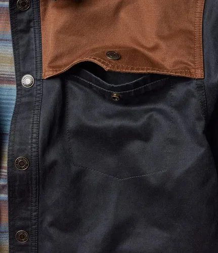 Vista 5 de Legendary Whitetails Chaqueta Camisa de Lona Encerada Lonestar Stockyards para Hombres