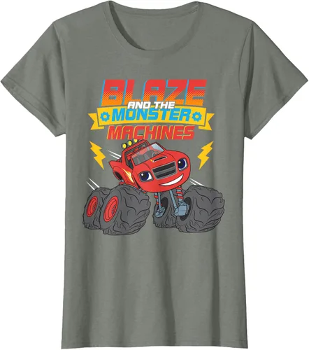 Vista 11 de Blaze & The Monster Machines Cute Blaze - Camiseta Negro