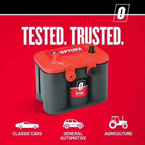 Vista 12 de Batería de arranque Optima 8022-091 75/25 tapa roja